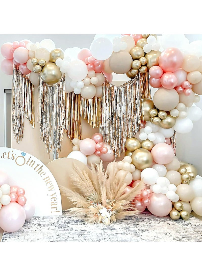129pcs Ivory white Balloons Different Sizes 18 12 10 5 Inch Latex Balloon Garland Arch for Party Decoration Birthday Gender Reveal Wedding Anniversary Baby Shower Party Supplies - Image 4