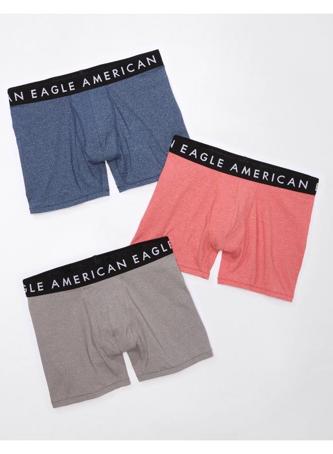 American Eagle 3 Pack Logo Band Trunks - Image 1