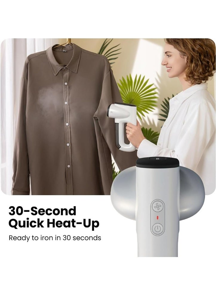 Neakasa Magic 1 Portable Travel Steamer with Suction – 2-in-1 Steam Iron with 2300Pa Suction Power, Dual Modes for All Fabrics, 30s Fast Heat, 2 Water Tanks, Compact & Lightweight for Home & Travel - Image 2