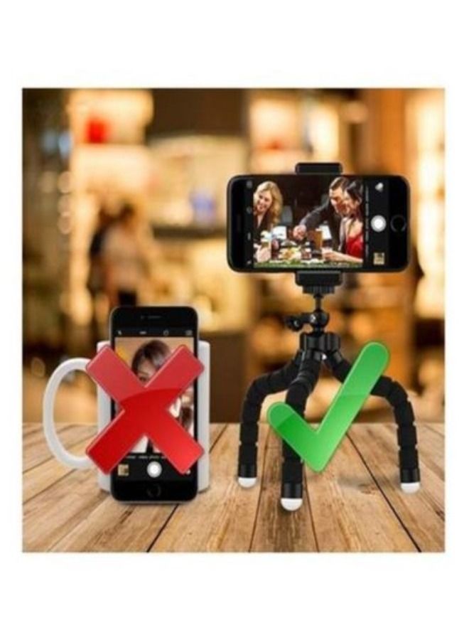 Lightweight and Compact Mini Tripod Black Black - Image 3