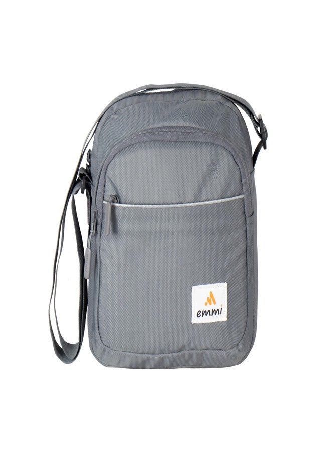 Emmi Sling Bag for Men and Women with Adjustable Strap 4 L | Office Business Cross Body Bag | Lightweight Shoulder Messenger for Travel and Daily Use |Water Repellent | 18 Months Warranty - Image 1