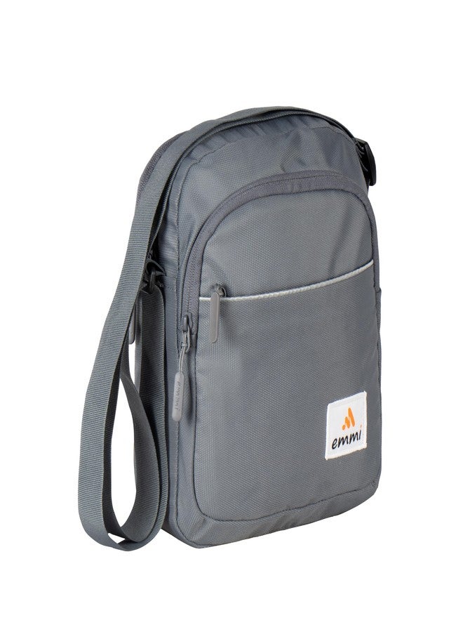 Emmi Sling Bag for Men and Women with Adjustable Strap 4 L | Office Business Cross Body Bag | Lightweight Shoulder Messenger for Travel and Daily Use |Water Repellent | 18 Months Warranty - Image 2