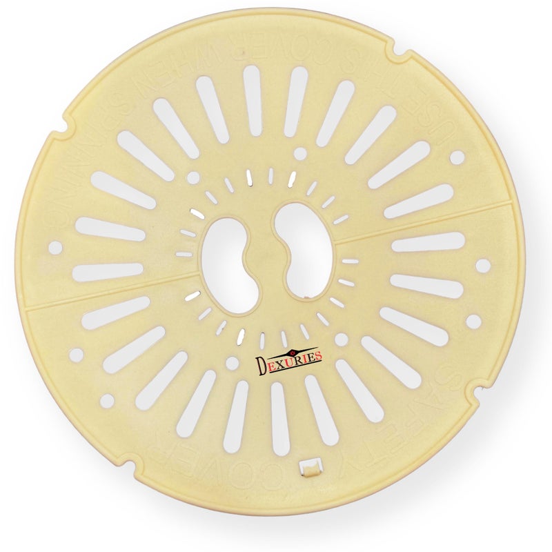 DEXURIES Spin Cap for LG Washing Machine 7.5kg and 8Kg Washing Machine Spinning Safety Cover/Dryer Cover/Dryer Lid/Spin Cap (Color - Yellow, Size 10.2 Inch / 26 CM) Pack of 1 (LG 10.2 inch) - Image 5