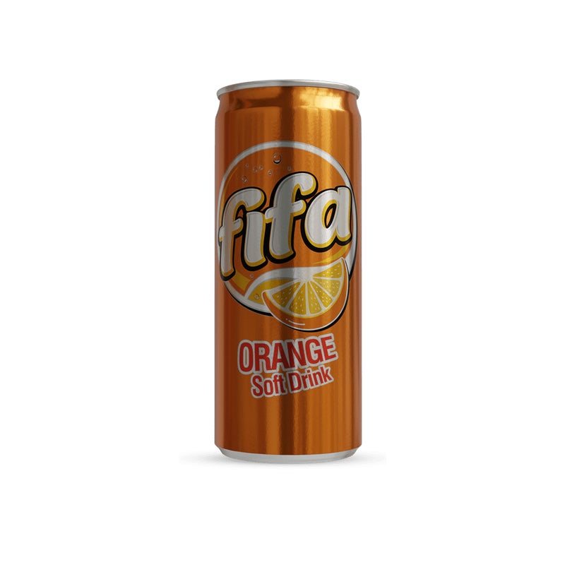 FIFA علبة مشروب فيفا البرتقالي، 330 مل