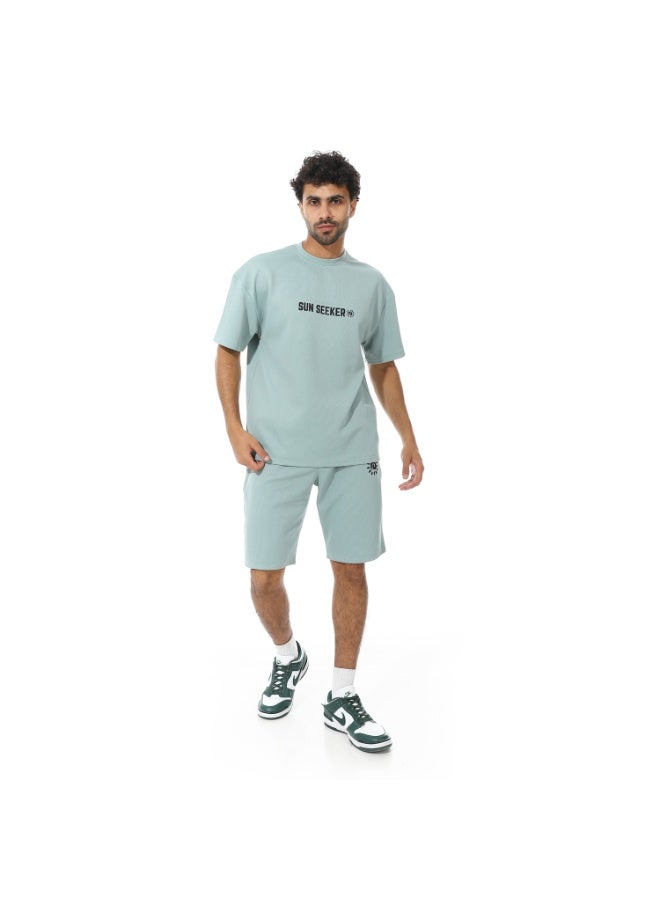 Caesar Men's two-piece set, shorts and a T-shirt - Image 1