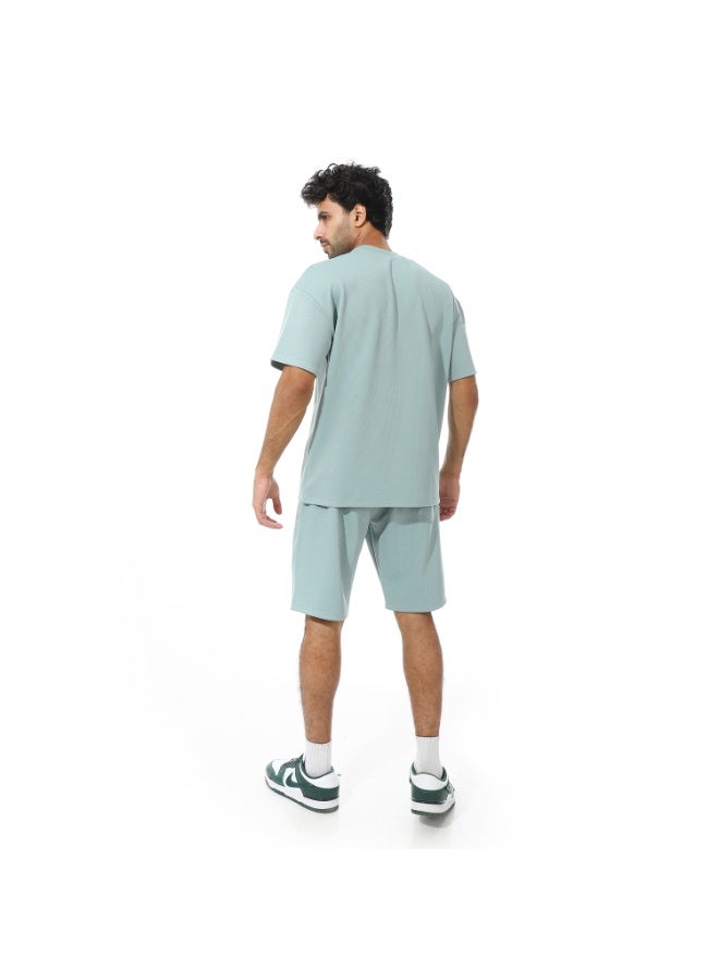 Caesar Men's two-piece set, shorts and a T-shirt - Image 4