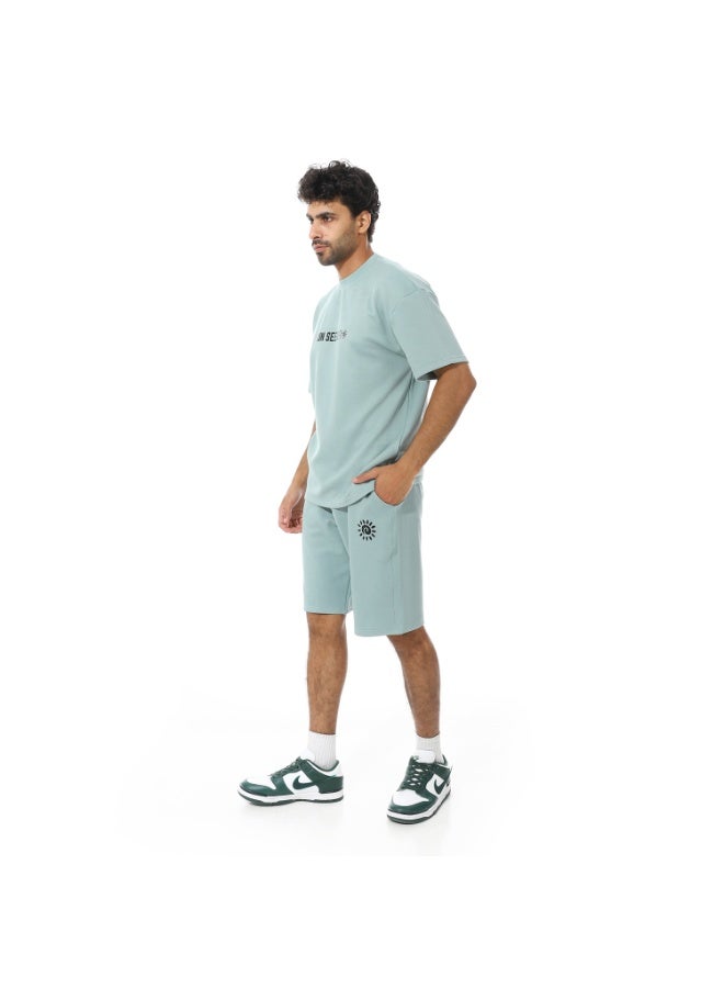 Caesar Men's two-piece set, shorts and a T-shirt - Image 2