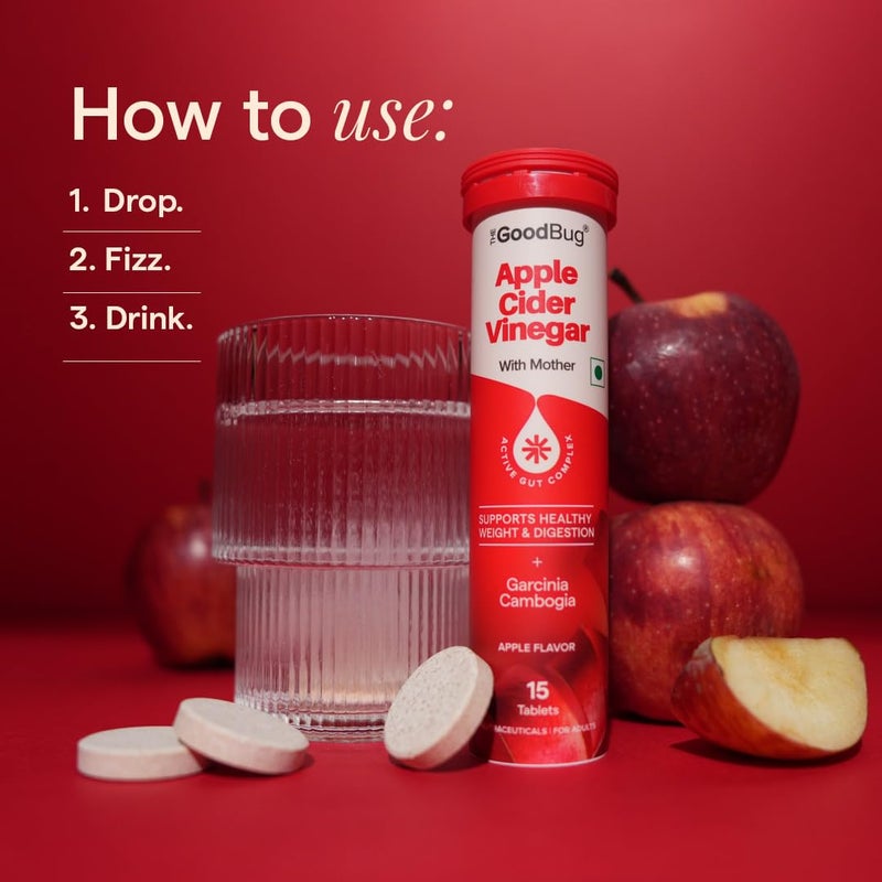 The Good Bug Effervescent : Apple Cider Vinegar (Pack of 15) - Image 5