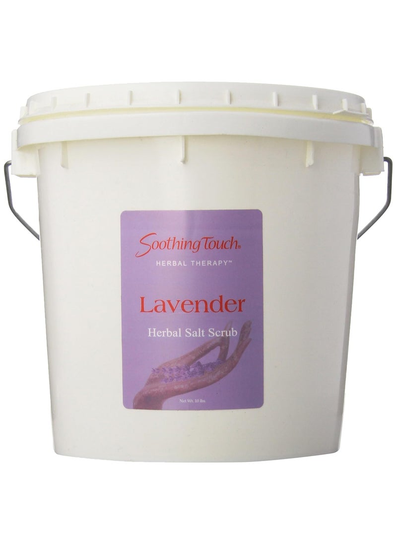 Soothing Touch - Soothing Touch W67365L1 Salt Scrub Lavender 10Pound - Image 1