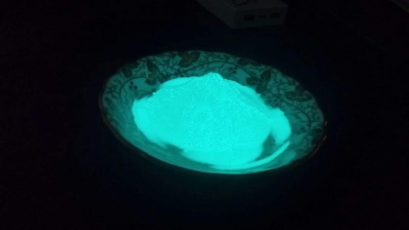Artool NOLAAI ARTOOL Resin Pigment Epoxy Resin Colour Art Ice Blue Glow in The Dark Pigment Luminous Powder Dust Multipurpose Use In Making Shimmery Art and Craft Projects 25 gm (B11) - Image 1