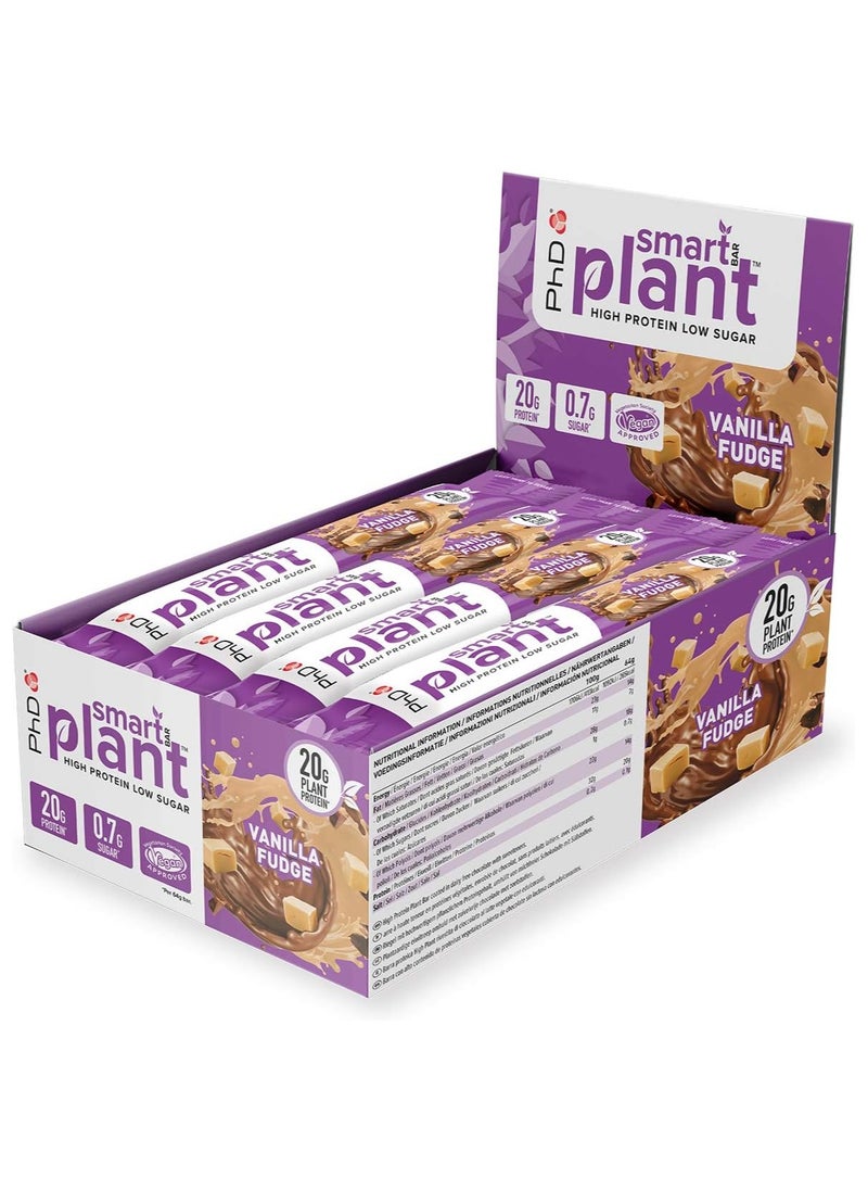 Smart Plant High Protein and Low Sugar, Vanilla Fudge Flavour, 64g, 12 Pack - pzsku/Z4427EE62958619152E69Z/45/_/1736336850/aeef74f6-46f8-4d44-99c5-eb0da36987ce