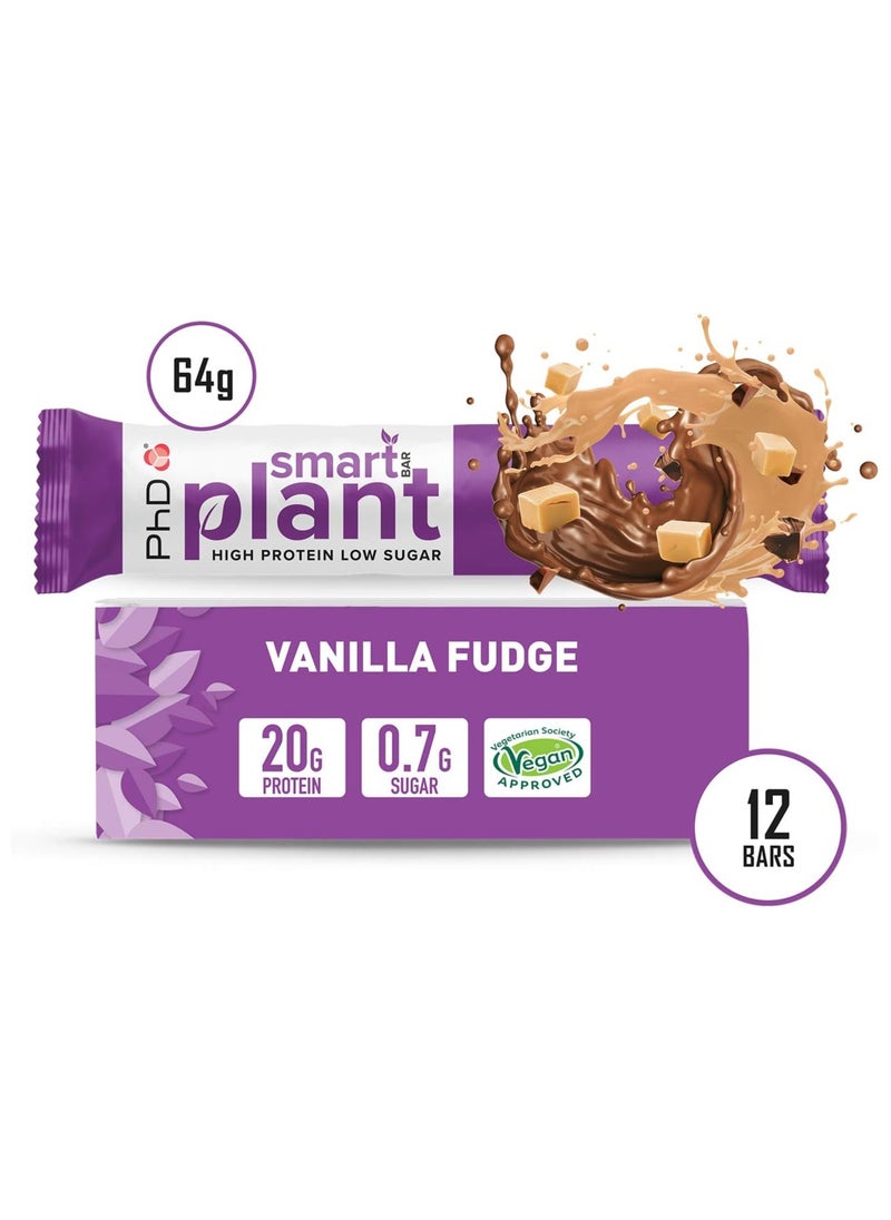 Smart Plant High Protein and Low Sugar, Vanilla Fudge Flavour, 64g, 12 Pack - pzsku/Z4427EE62958619152E69Z/45/_/1736336853/fa5202aa-1b48-4916-9341-5ecaa40f2190