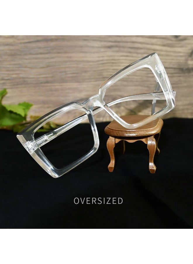 Eyekepper 5Pack Oversized Reading Glasses For Women Chic Readers +3.25 - Image 2
