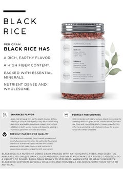 Awafi Mill AWAFI MILL Black Rice | Forbidden Rice | Natural & Nutrient-Rich Whole Grain  - Image 5
