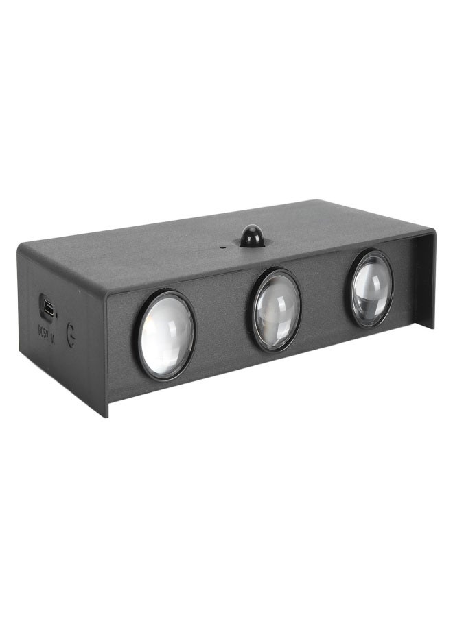 Battery Operated Wall Sconce Rechargeable Motion Sensor Indoor Wall Lights LED Magnetic Up Down Wall Lamp with Touch Switch Black - Image 4
