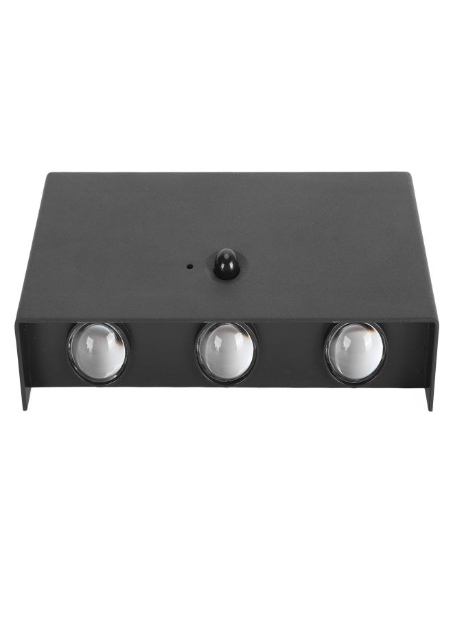 Battery Operated Wall Sconce Rechargeable Motion Sensor Indoor Wall Lights LED Magnetic Up Down Wall Lamp with Touch Switch Black - Image 2