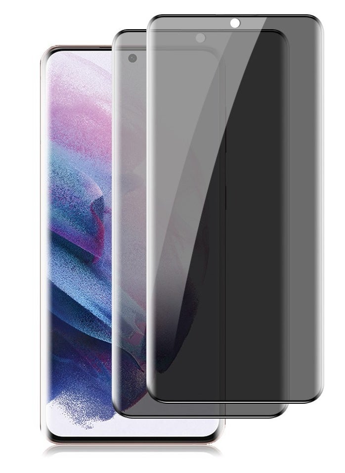 vesus (2 Pack)Privacy Screen protector compatible with Samsung Galaxy S9+ Screen Protector Tempered Glass [Anti-Glare][HD Full Coverage][Easy Installation][Scratch Resistant][9H Hardness] - Image 1