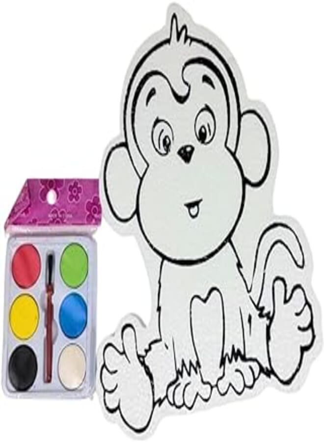 1 Pc of Felin cute little monkey coloring book for kids 