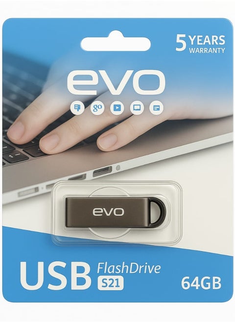 S21 USB Flash Drive - 64 GB