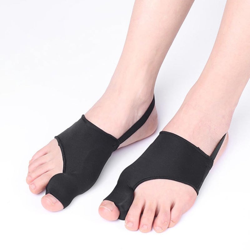 Adjustable Bunion Splint For Men And Women Black S Size Hallux Valgus Corrector Toe Straightener - Image 5