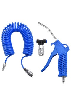 VTH WITH TAGLINE ABSOLUTE TOOLING SOLUTIONS VTH Air Blow Gun with 5 Metre Recoil Hose360 Degree Rotation Useful Cleaning Kit for Lorry Truck Car Max Pressure 10 Kgcm2  - Image 1