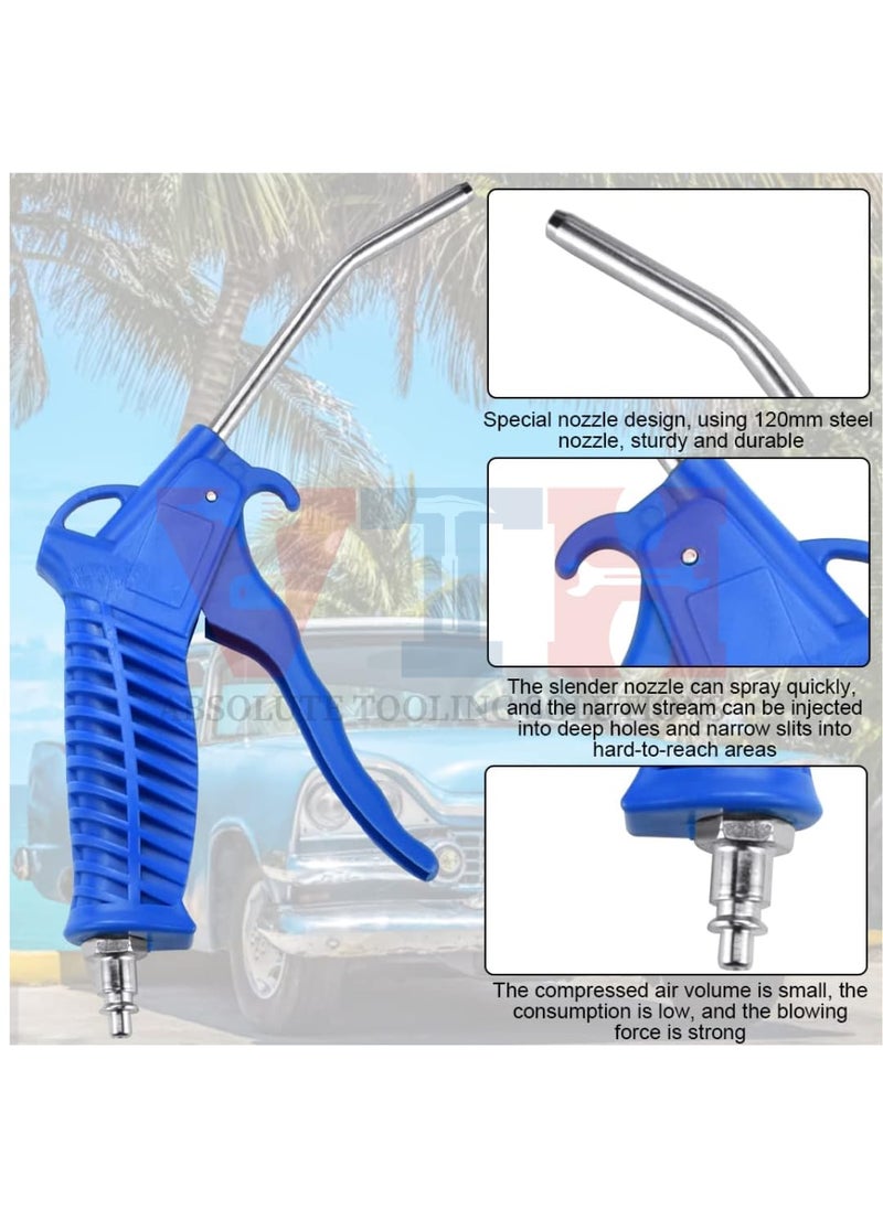 VTH WITH TAGLINE ABSOLUTE TOOLING SOLUTIONS VTH Air Blow Gun with 5 Metre Recoil Hose360 Degree Rotation Useful Cleaning Kit for Lorry Truck Car Max Pressure 10 Kgcm2  - Image 4