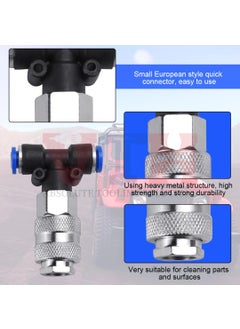 VTH WITH TAGLINE ABSOLUTE TOOLING SOLUTIONS VTH Air Blow Gun with 5 Metre Recoil Hose360 Degree Rotation Useful Cleaning Kit for Lorry Truck Car Max Pressure 10 Kgcm2  - Image 5