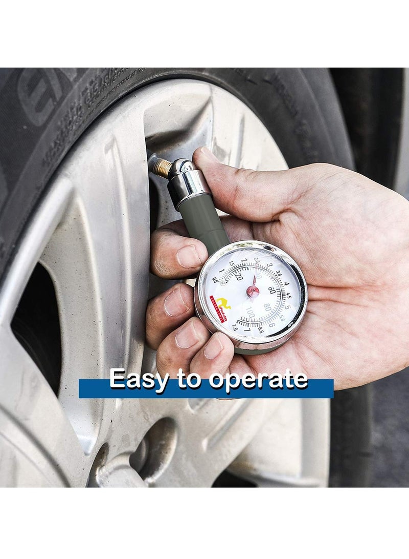 Golden Camel Heavy Duty Tire Pressure Gauge - Tire Air Pressure Gauge Air Pump Compact and Easy to Use - Image 5
