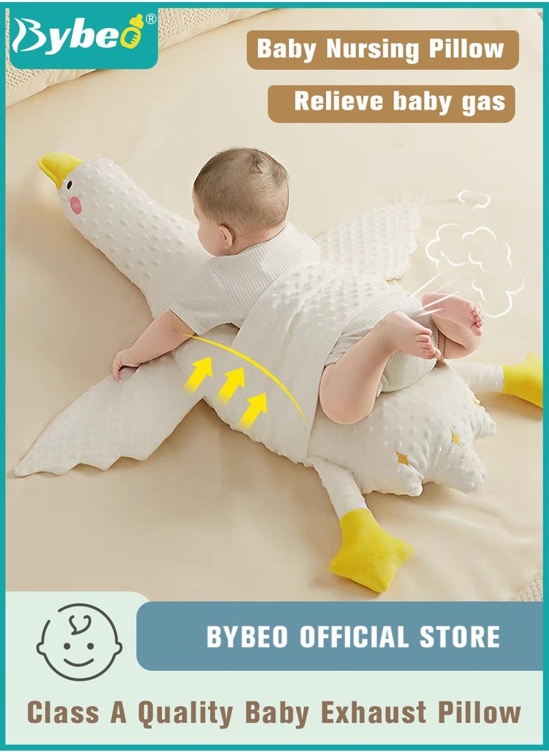 Bybeo - Baby Nursing Pillow, Breastfeeding Pillows for Babies, Infant Exhaust Pillow, Nursery Pillows, Newborn Soothing Doll for Sleeping and Relief of Flatulence - Image 1