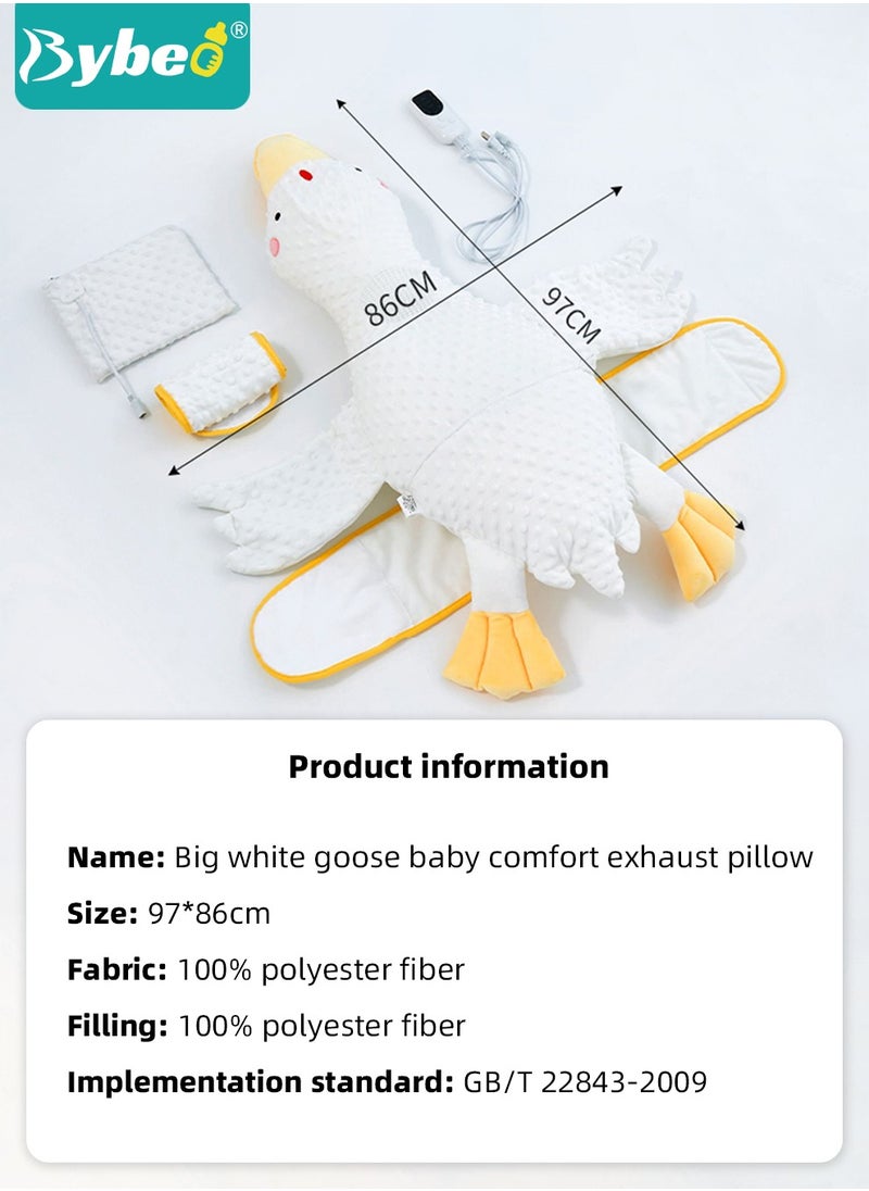 Bybeo - Baby Nursing Pillow, Breastfeeding Pillows for Babies, Infant Exhaust Pillow, Nursery Pillows, Newborn Soothing Doll for Sleeping and Relief of Flatulence - Image 1