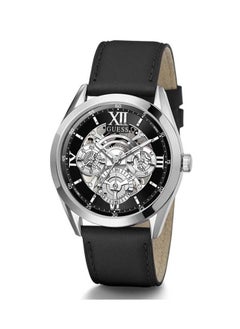 GUESS Men's Analog Leather Wrist Watch - GW0389G1 - 44 mm  - Image 2