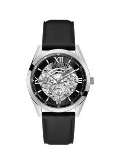 GUESS Men's Analog Leather Wrist Watch - GW0389G1 - 44 mm  - Image 1