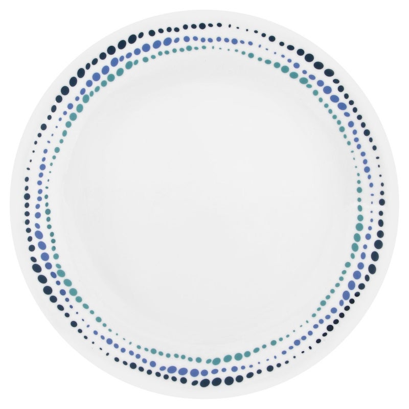 كوريل Corelle Liventware Ocean Blues 10.25 "" لوحة عشاء (مجموعة من 6)