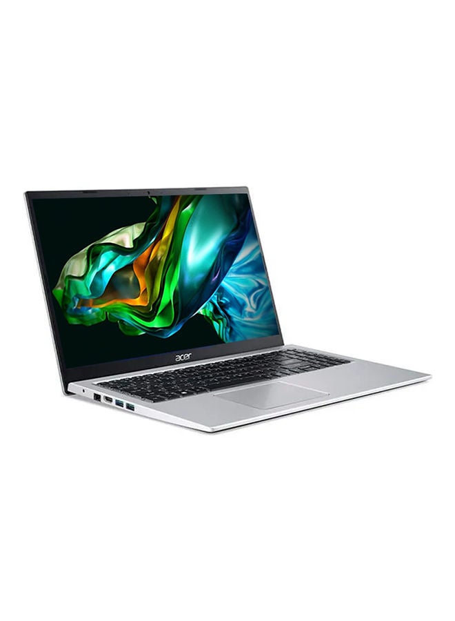 أيسر لابتوب أسباير 3 A315 بشاشة 15.6 بوصة، معالج Core i5-1135G7، ذاكرة وصول عشوائي 8 جيجابايت، قرص صلب SSD سعة 512 جيجابايت، نظام تشغيل DOS (بدون ويندوز)، معالج رسومات Intel Iris Xe، يدعم اللغتين الإنجليزية والعربية، لون فضي نقي الإنجليزية/العربية فضى طبيعى - Image 2