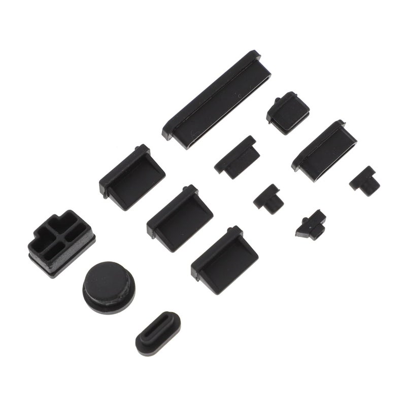 3 Set Computer Dust Plugs Compatible Dell Laptop Port Cover Set USB Port Dust Stopper Anti Dust Anti Moisture Protector - Image 2