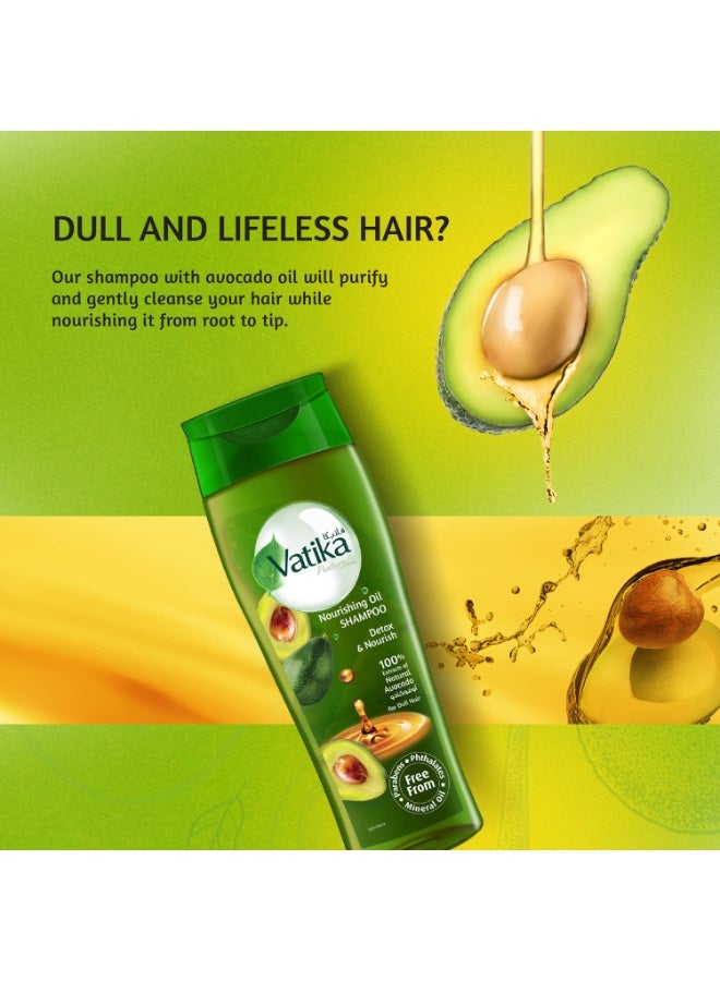 فاتيكا ناتشورالز شامبو فاتيكا ناتشورالز أويل المغذي بالأفوكادو 425 مل | طبيعي وعشبي معزز بالأفوكادو | للشعر الباهت | يقوي ويغذي - Image 2
