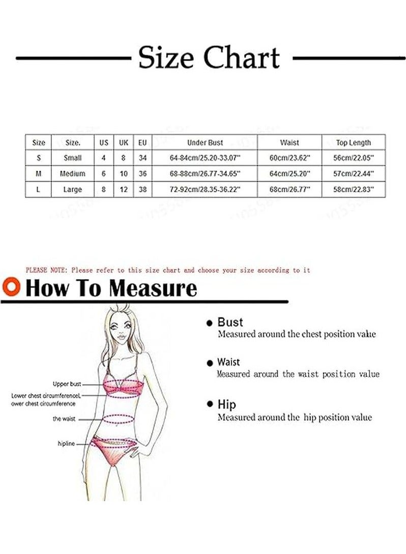 MARGOUN Womens Medium Lace Underwear Suit Jumpsuit Lace Underwear Lingerie for Women Black - Image 2
