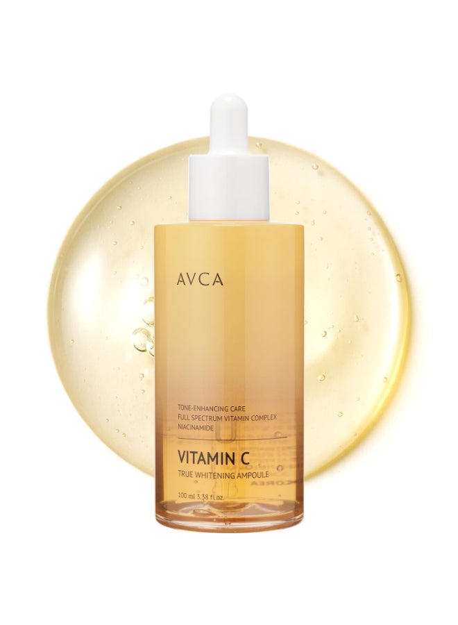 AVCA Vitamin C Niacinamide Glow Correcting Serum 100ml 338 fl oz Dark Spot Repair Brightening ToneEvening Antioxidant Facial Serum - Image 2