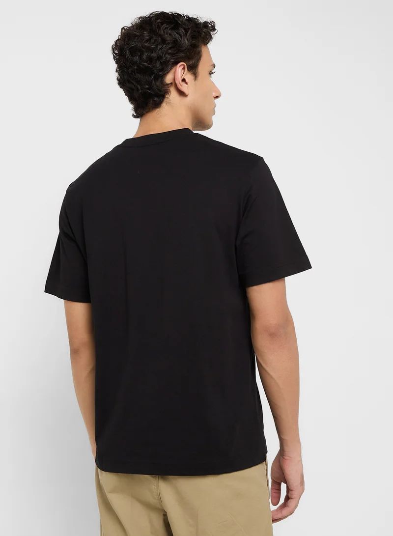 جاك اند جونز JCORECHARGE FRONT BRANDING TEE CREW NECK
