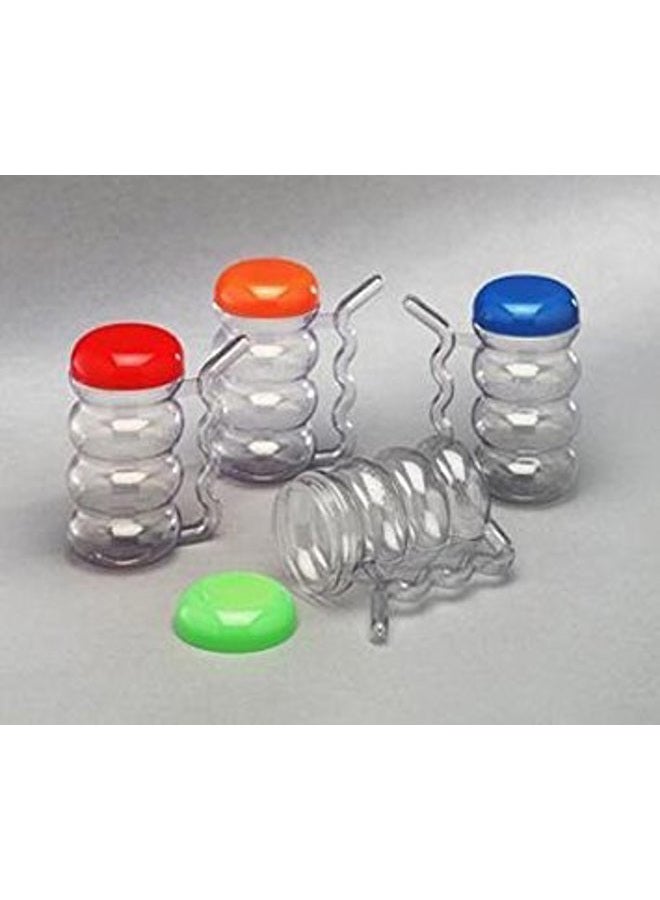 14 oz. Sip A Mug - Clear (Cap Color May Vary) (Pack of 3)