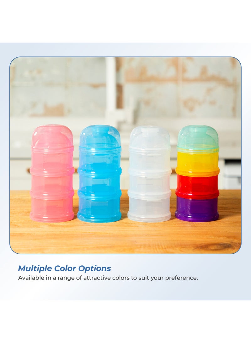 BabyJem Baby Milk Powder Container - Clear - Image 5