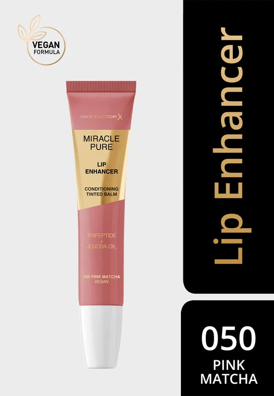 Max Factor Miracle Pure Lip Enhancer Hydrating Lip Balm - 050 - Pink Matcha