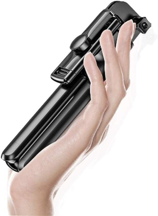 Foldable Phone Tripod with Ring Light & Selfie Stick – Bluetooth Remote, Lightweight & Portable Stand for TikTok, YouTube & HD Video Recording - Image 4