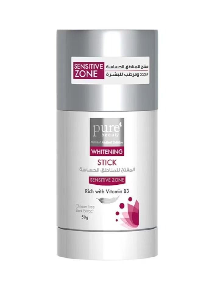 بيور بيوتي ستيك تفتيح المناطق الحساسة 50 غرام