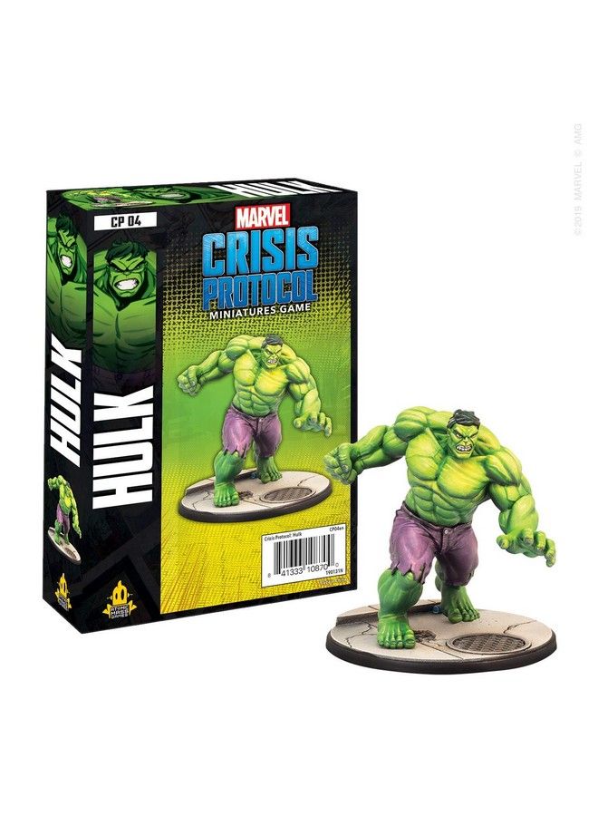 Atomic Mass Games Marvel Crisis Protocol Hulk Character Pack Miniatures Game Miniatures Battle Game Strategy Game For Adults And Teens Ages 14+ 2 Players Avg. Playtime 90 Minutes Made By - Image 4