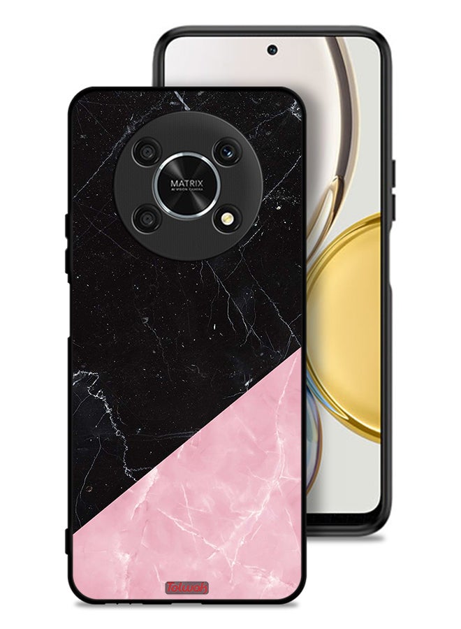 Tolwak غطاء حماية لهاتف Honor X9 5G بنمط الرخام - Image 1