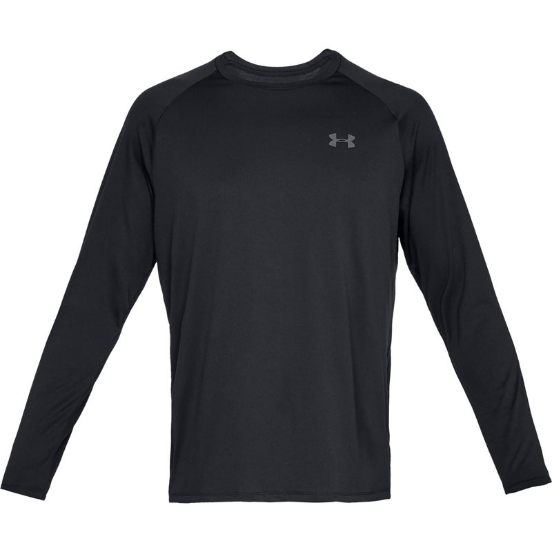 Under Armour Men's UA Techâ„¢ Long Sleeve MD Black - Image 3