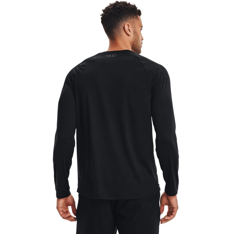 Under Armour Men's UA Techâ„¢ Long Sleeve MD Black - Image 2