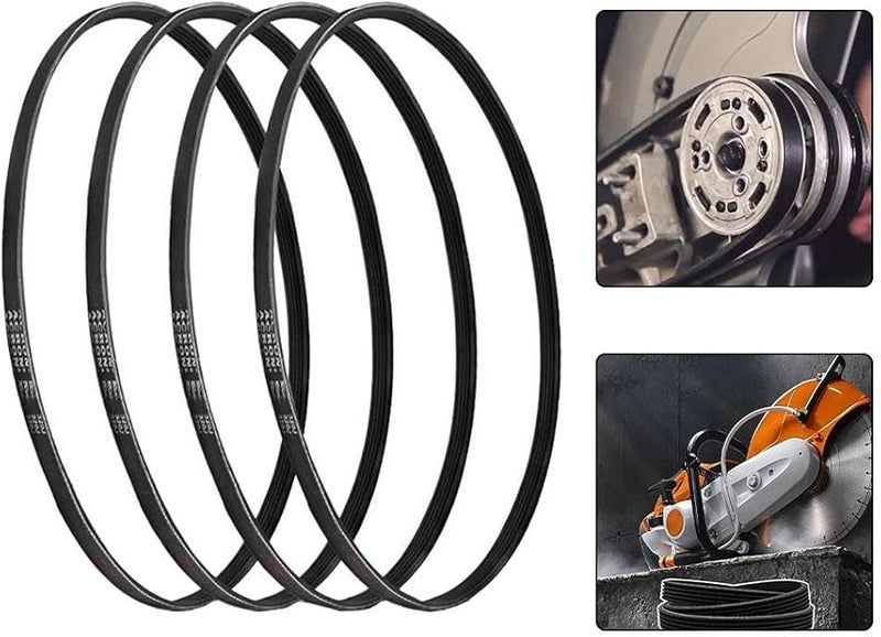 4 قطع حزام القيادة 94900007900 متوافق مع منشار الخرسانة TS420 TS500i Cutquik - Image 3