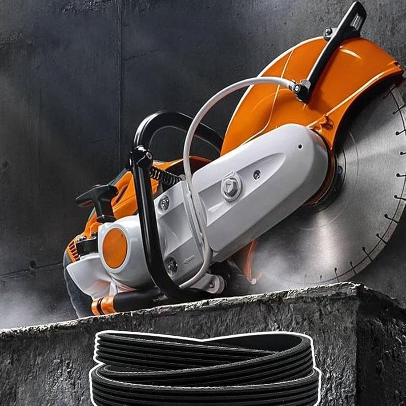 4 قطع حزام القيادة 94900007900 متوافق مع منشار الخرسانة TS420 TS500i Cutquik - Image 4